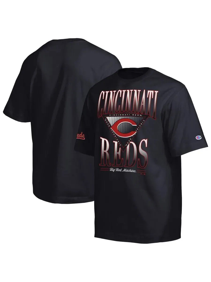 Футболка с принтом Cincinnati Reds Traditions Two Locations Champion