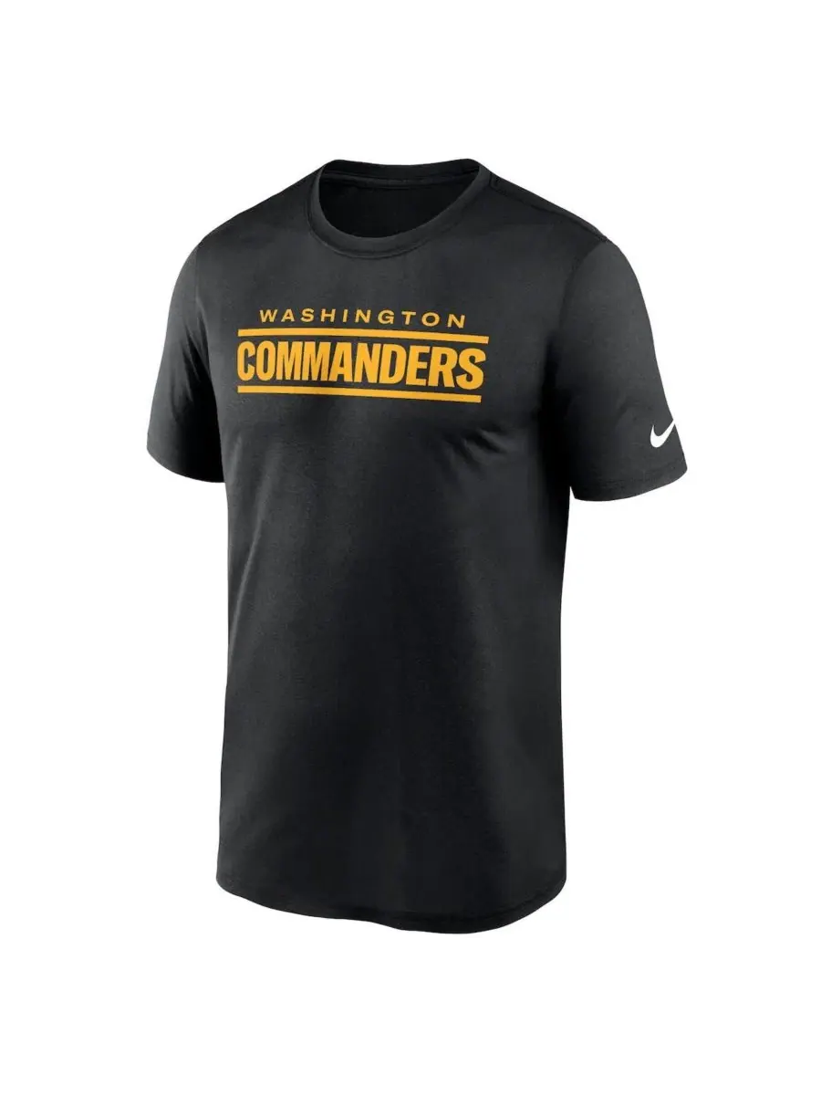 Футболка с принтом Primetime Legend Wordmark Dri-FIT Nike — изображение 2 из 3, черный