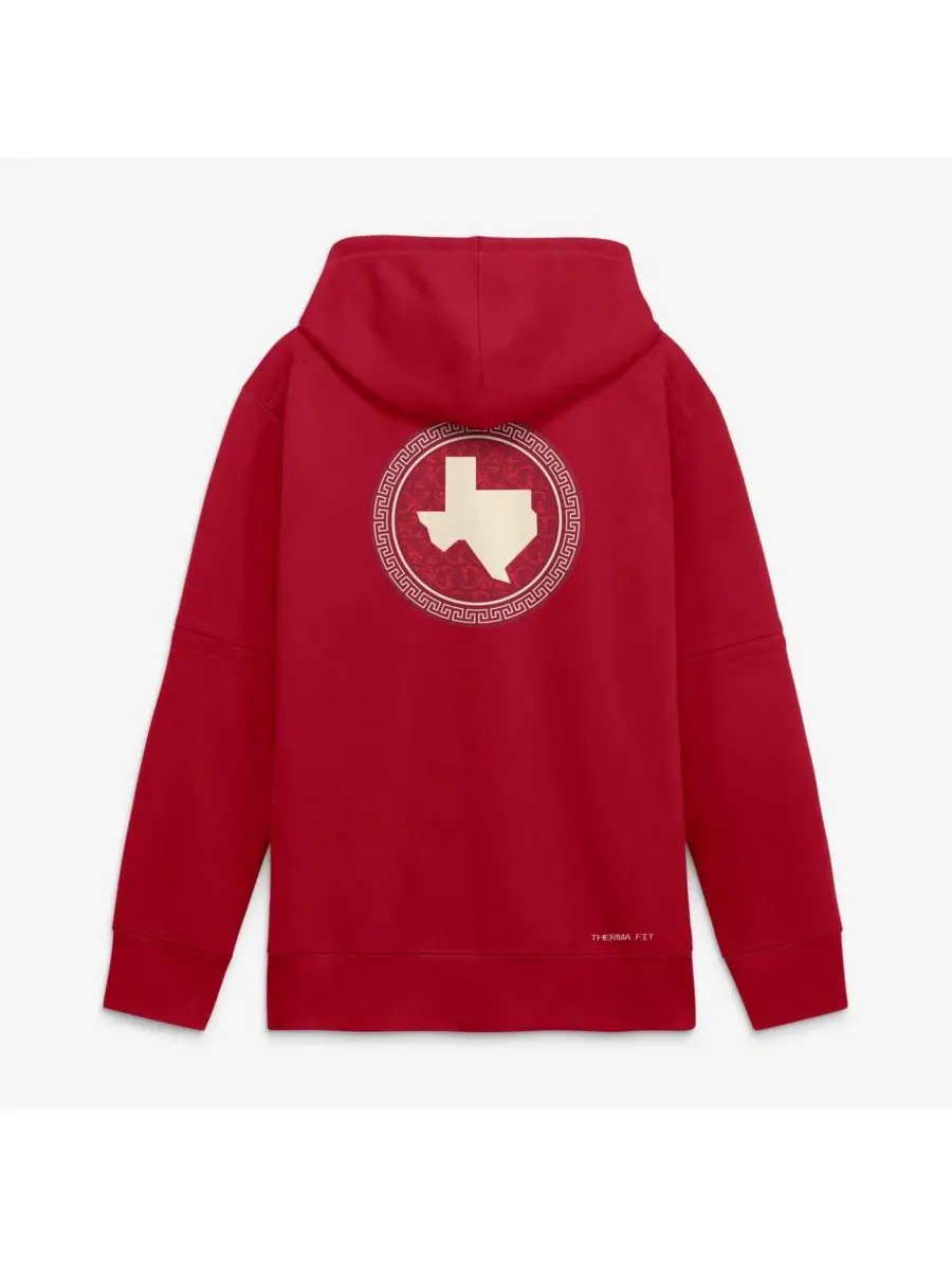 Худи с флисовой подкладкой и съемными рукавами Texas Rangers 2026 City Connect Authentic Collection — изображение 3 из 3