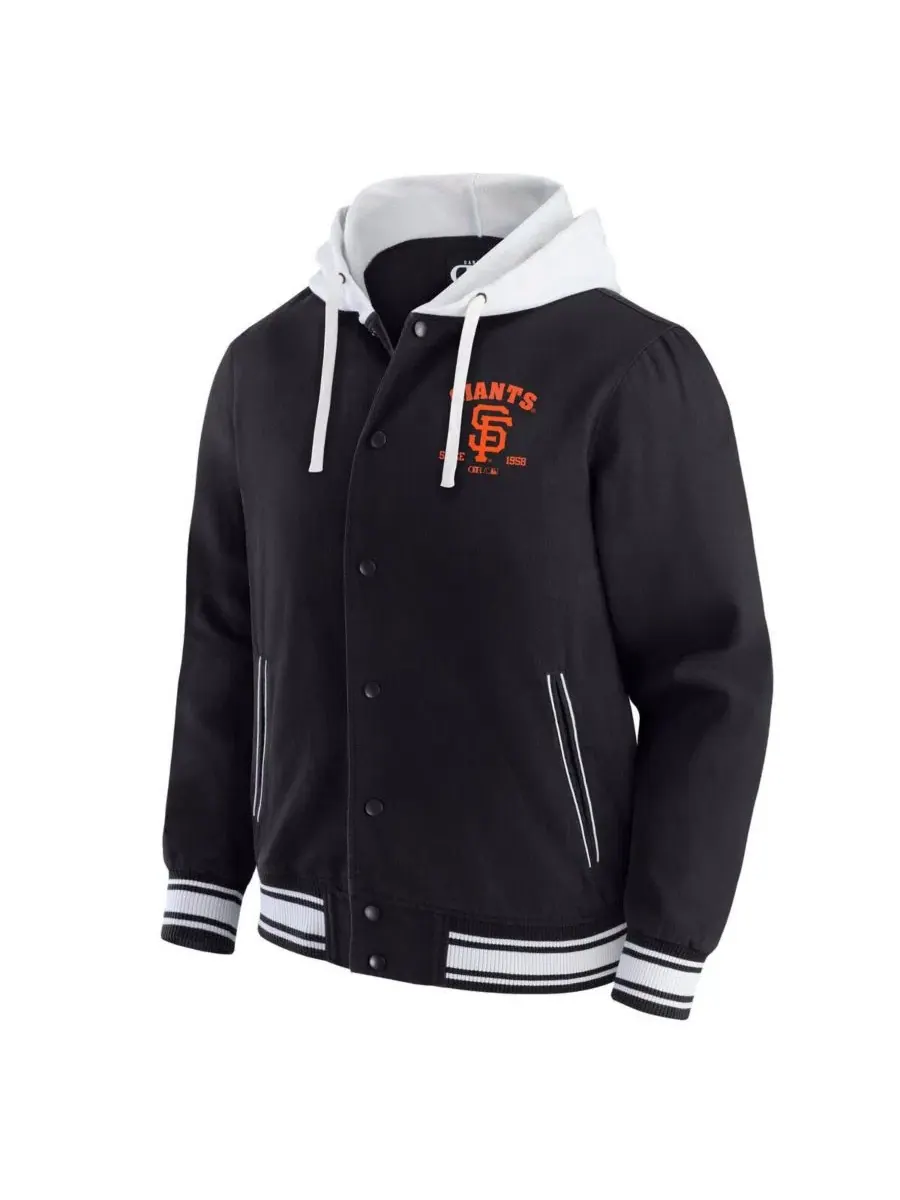 Куртка-бомбер с капюшоном Darius Rucker Collection by Fanatics — изображение 2 из 3, черный