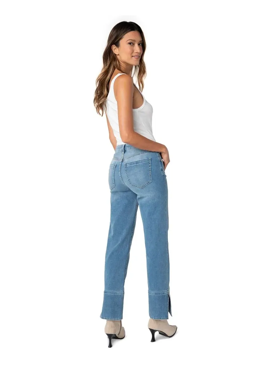 Джинсы прямого кроя с манжетами Petite Kennedy Liverpool Los Angeles, Cowboy Sky — изображение 4 из 4