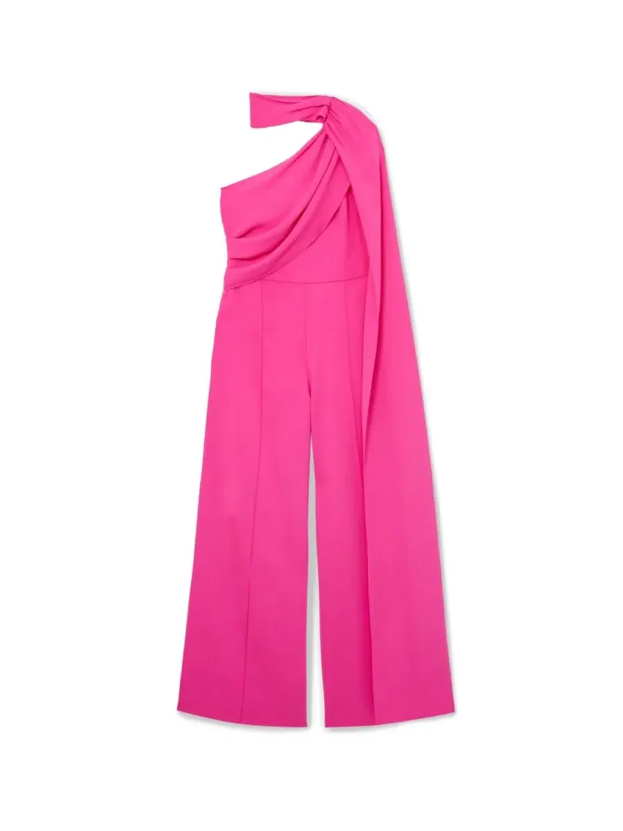 Комбинезон с одним плечом и драпировкой REISS, Wide-Leg — изображение 5 из 5
