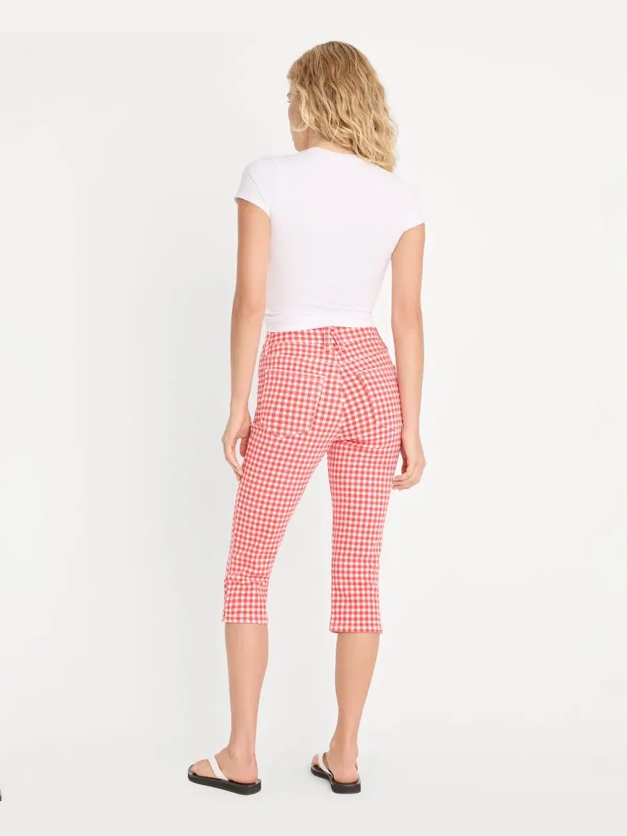 Капри Good American с принтом в клетку, Pop Gingham Large — изображение 4 из 4