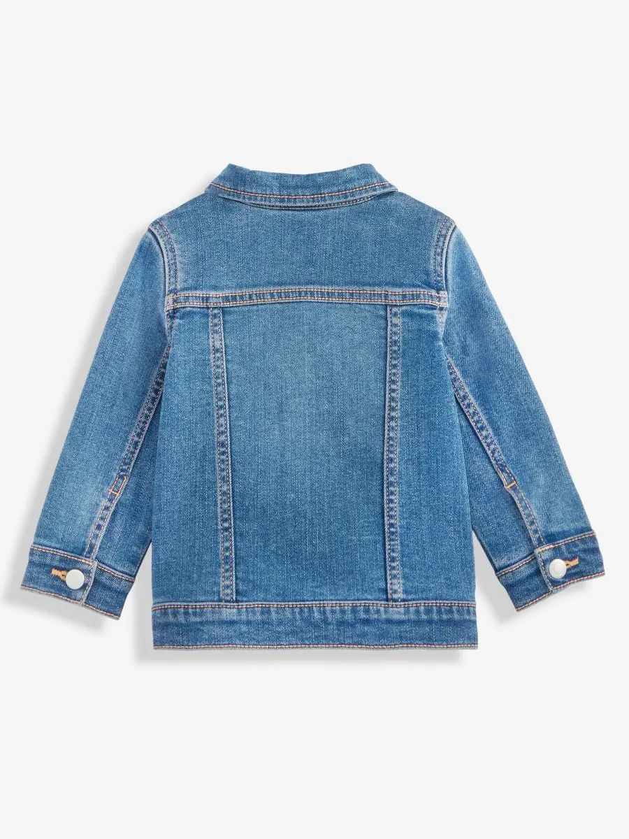 Детская джинсовая куртка для мальчиков First Impressions, Authentic Wash — изображение 2 из 3