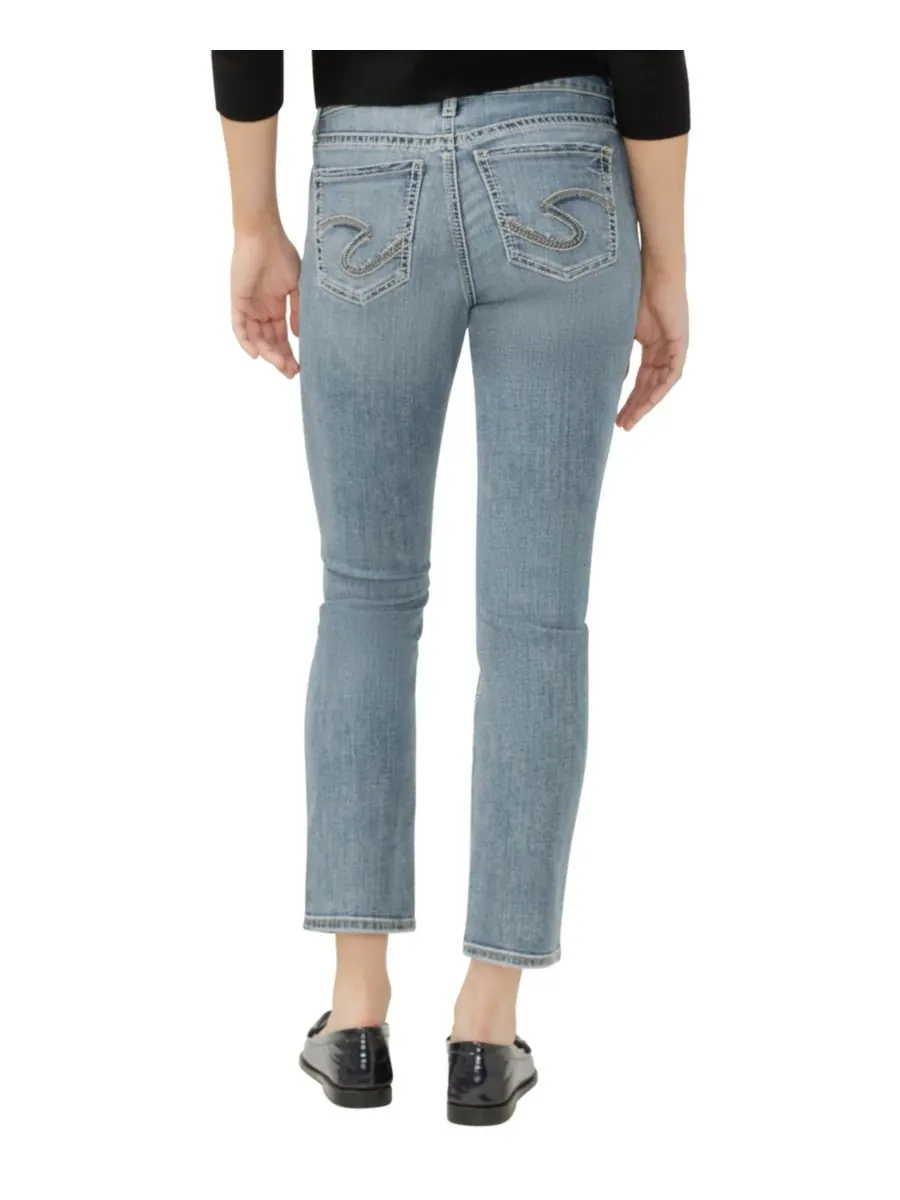 Женские джинсы Elyse со средней посадкой, удобного кроя, прямого кроя Silver Jeans Co, Melville — изображение 3 из 4