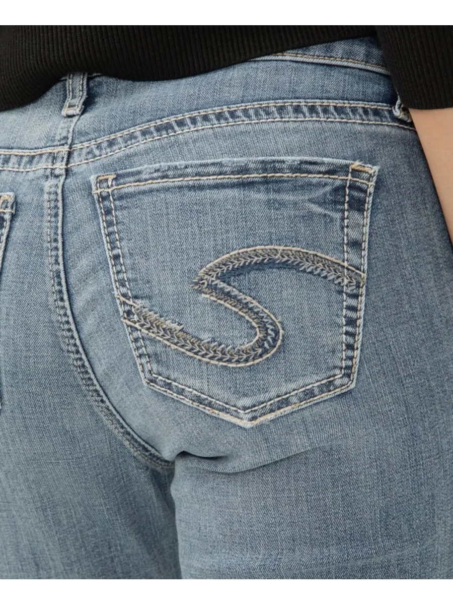 Женские джинсы Elyse со средней посадкой, удобного кроя, прямого кроя Silver Jeans Co, Melville — изображение 4 из 4