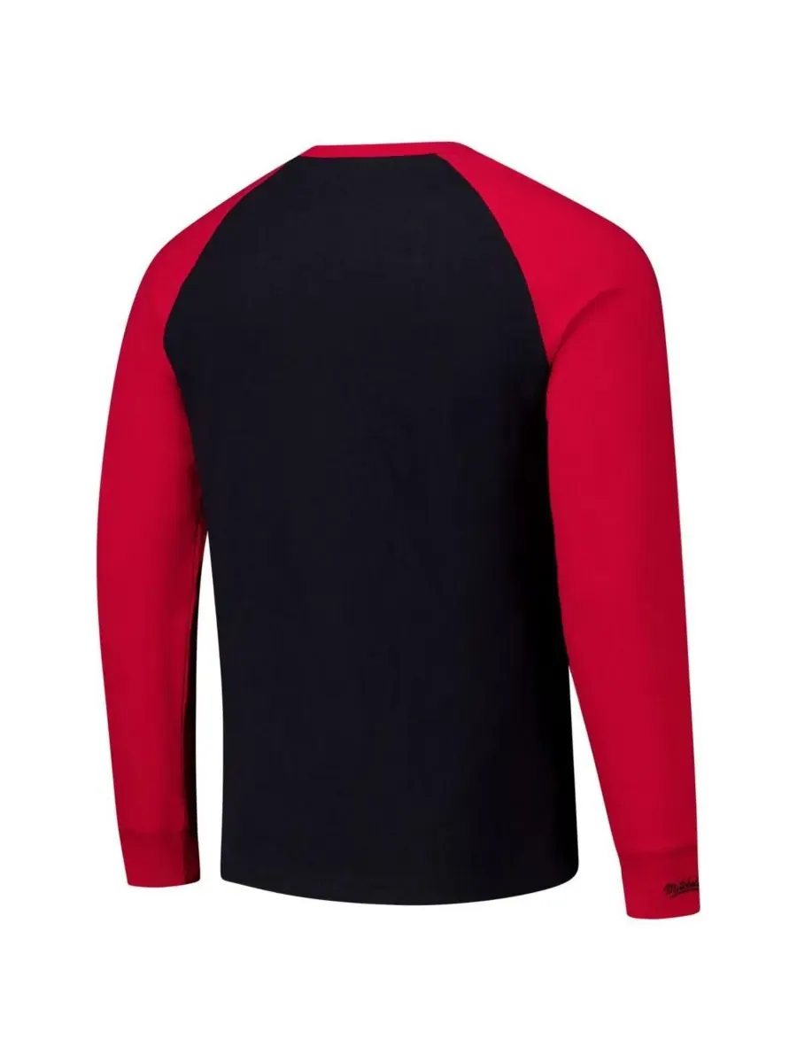 Mitchell & Ness Мужская футболка с длинным рукавом Mitchell Ness Chicago Blackhawks Legendary Slub — изображение 3 из 5