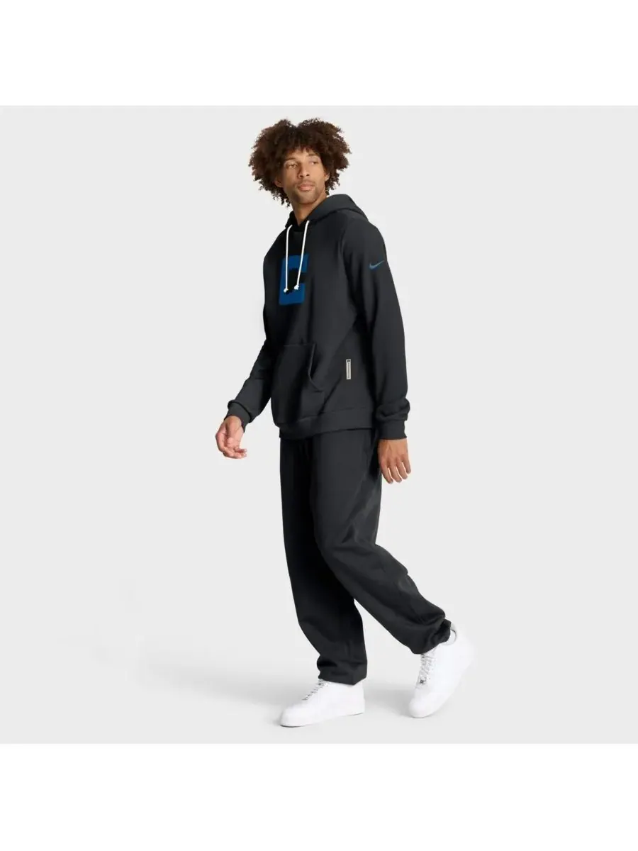 Nike Мужская черная толстовка с капюшоном Indianapolis Colts Sideline Alt 2 Tight Coverage — изображение 3 из 5, черный