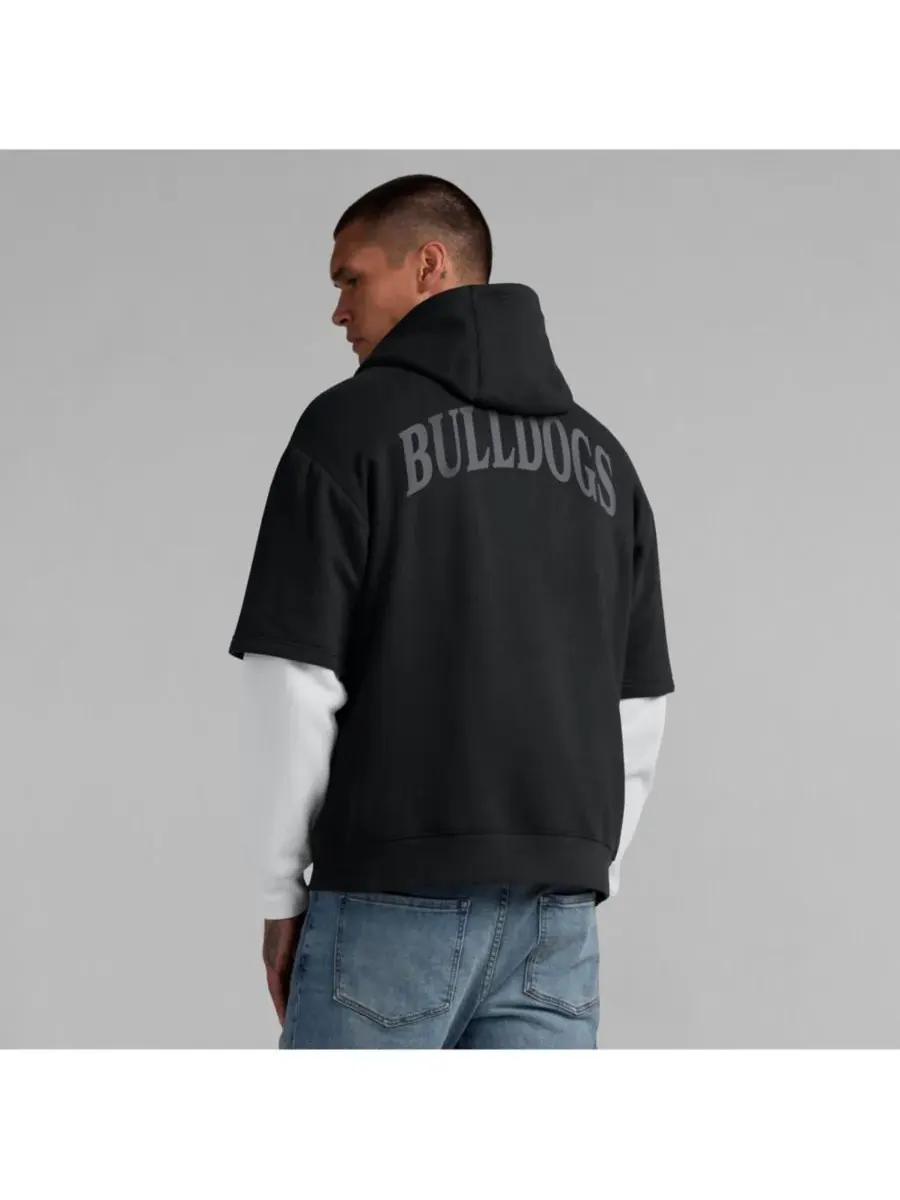 Fanatics Мужская черная толстовка с капюшоном Georgia Bulldogs — изображение 5 из 5, черный
