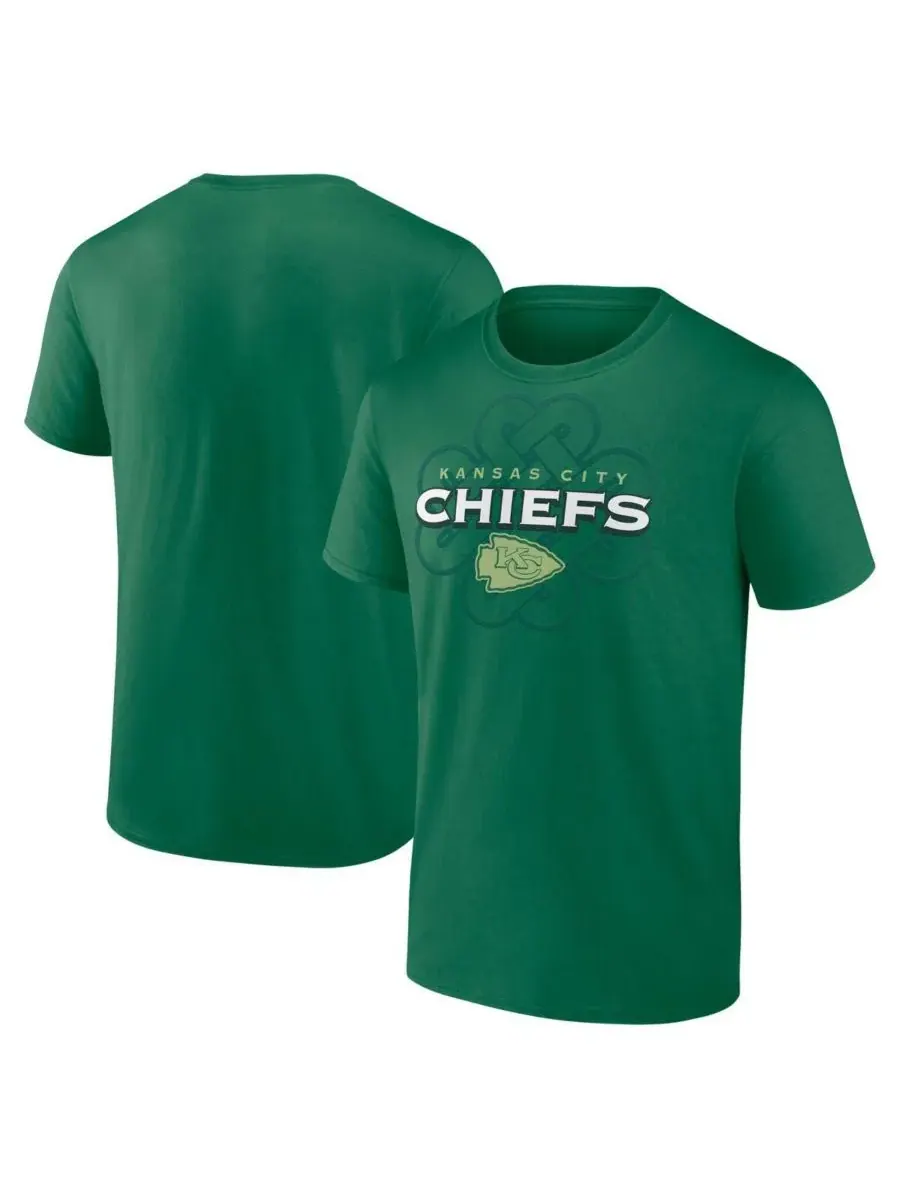 Fanatics Мужская футболка Kelly Green Kansas City Chiefs Big Tall Celtic