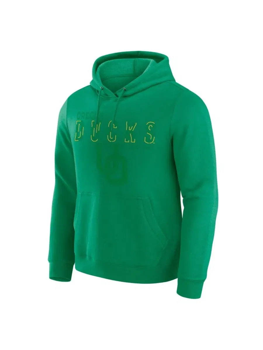 Худи с капюшоном Oregon Ducks с потертым принтом Darius Rucker Collection By Fanatics — изображение 2 из 5, зеленый