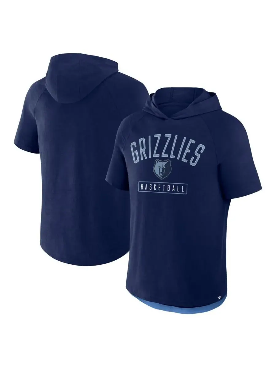 Fanatics Мужская темно-синяя толстовка с рукавами реглан "Memphis Grizzlies Pass Legend"
