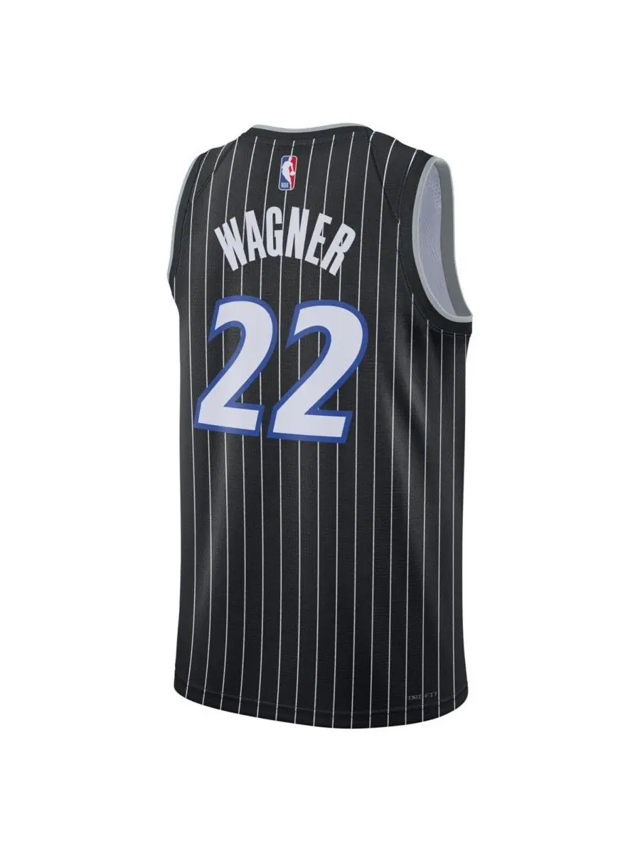 Баскетбольная майка Jordan Franz Wagner Black Orlando Magic Swingman — изображение 3 из 3, черный