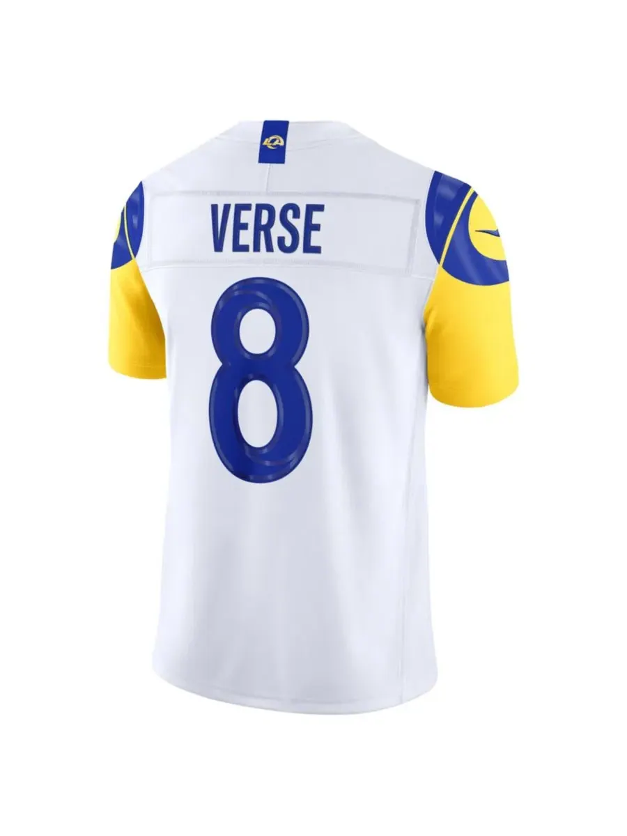 Футболка с длинным рукавом Jared Verse White Los Angeles Rams Nike — изображение 3 из 5, белый