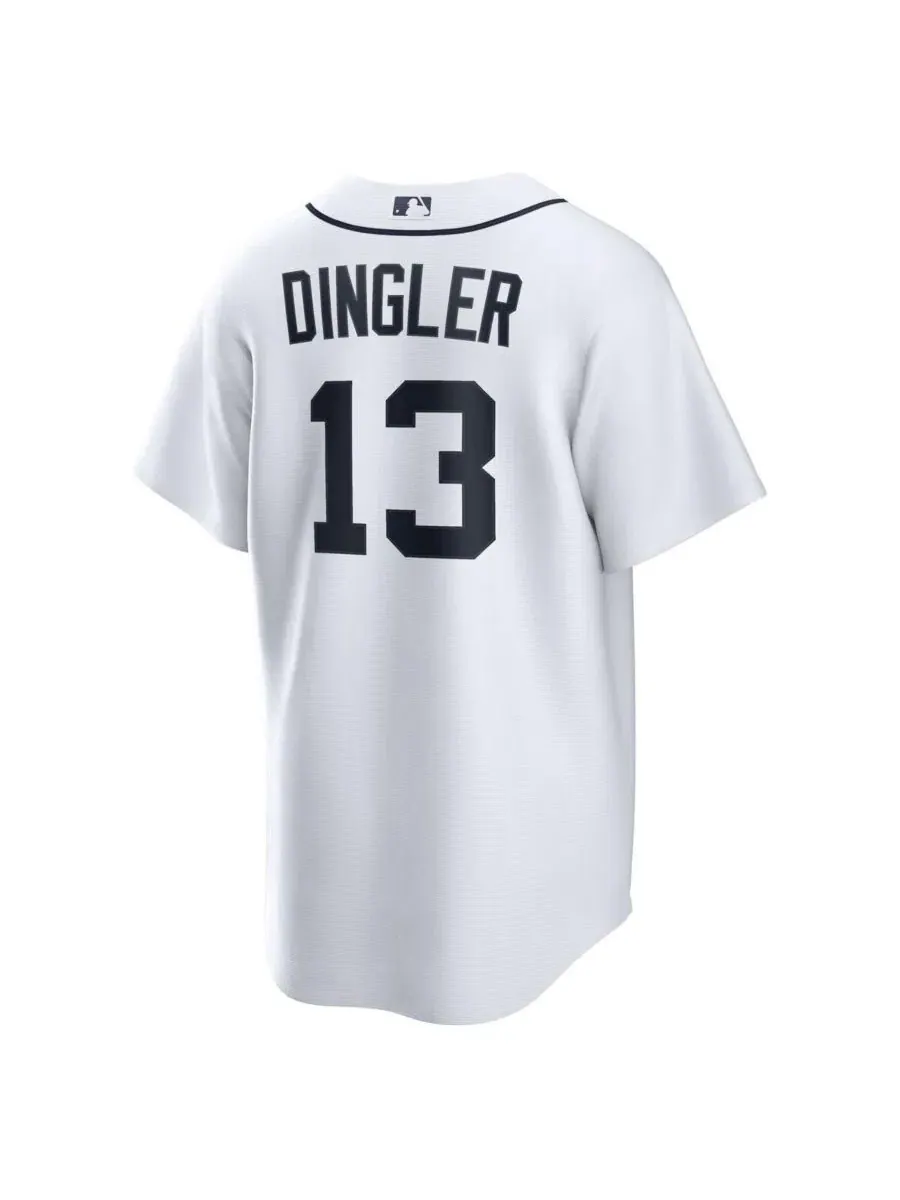 Мужская домашняя реплика джерси Detroit Tigers Dillon Dingler Nike — изображение 3 из 3