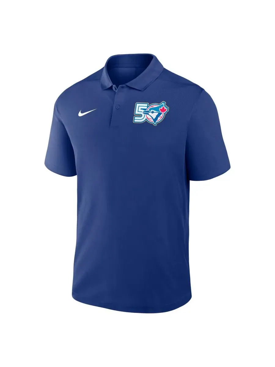 Поло Dri-FIT с вышивкой — изображение 2 из 3, королевский