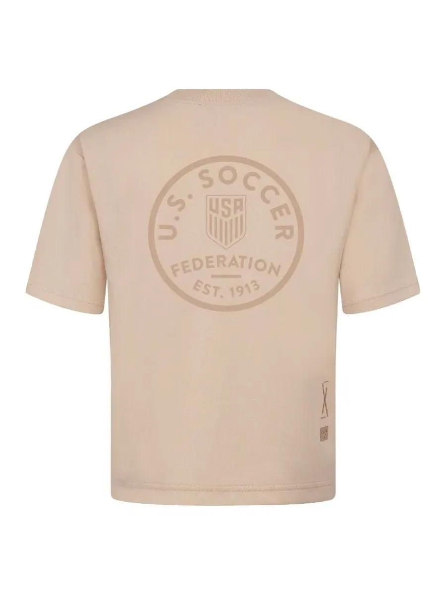 Футболка мужская с принтом USMNT LevelWear — изображение 3 из 3, хаки