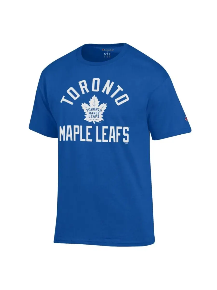 Футболка с принтом Toronto Maple Leafs Champion — изображение 2 из 3, синий