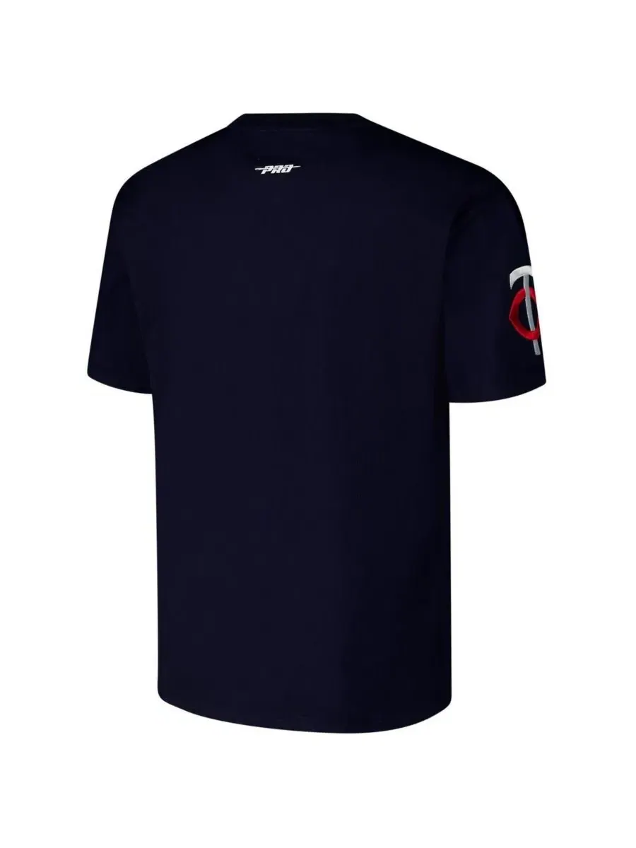 Футболка с опущенным плечом Minnesota Twins Turn It Up Pro Standard — изображение 3 из 3, темно-синий