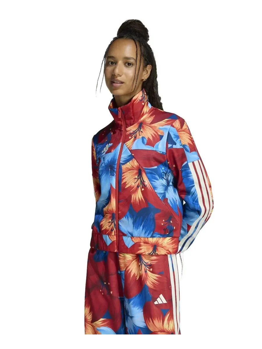 Женская спортивная куртка x Farm Rio Adidas, Open