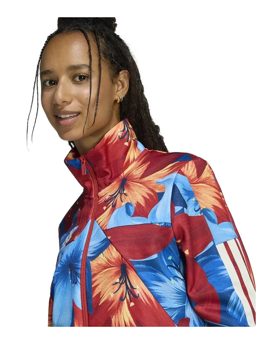 Женская спортивная куртка x Farm Rio Adidas, Open — изображение 3 из 5
