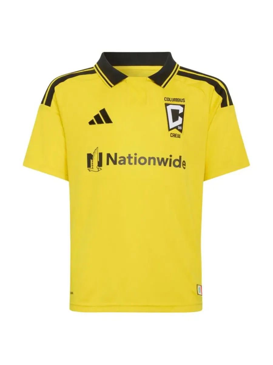 Футболка Diego Rossi Yellow Columbus Crew 2026 The Crafted for Excellence Kit Replica Jersey adidas — изображение 2 из 3