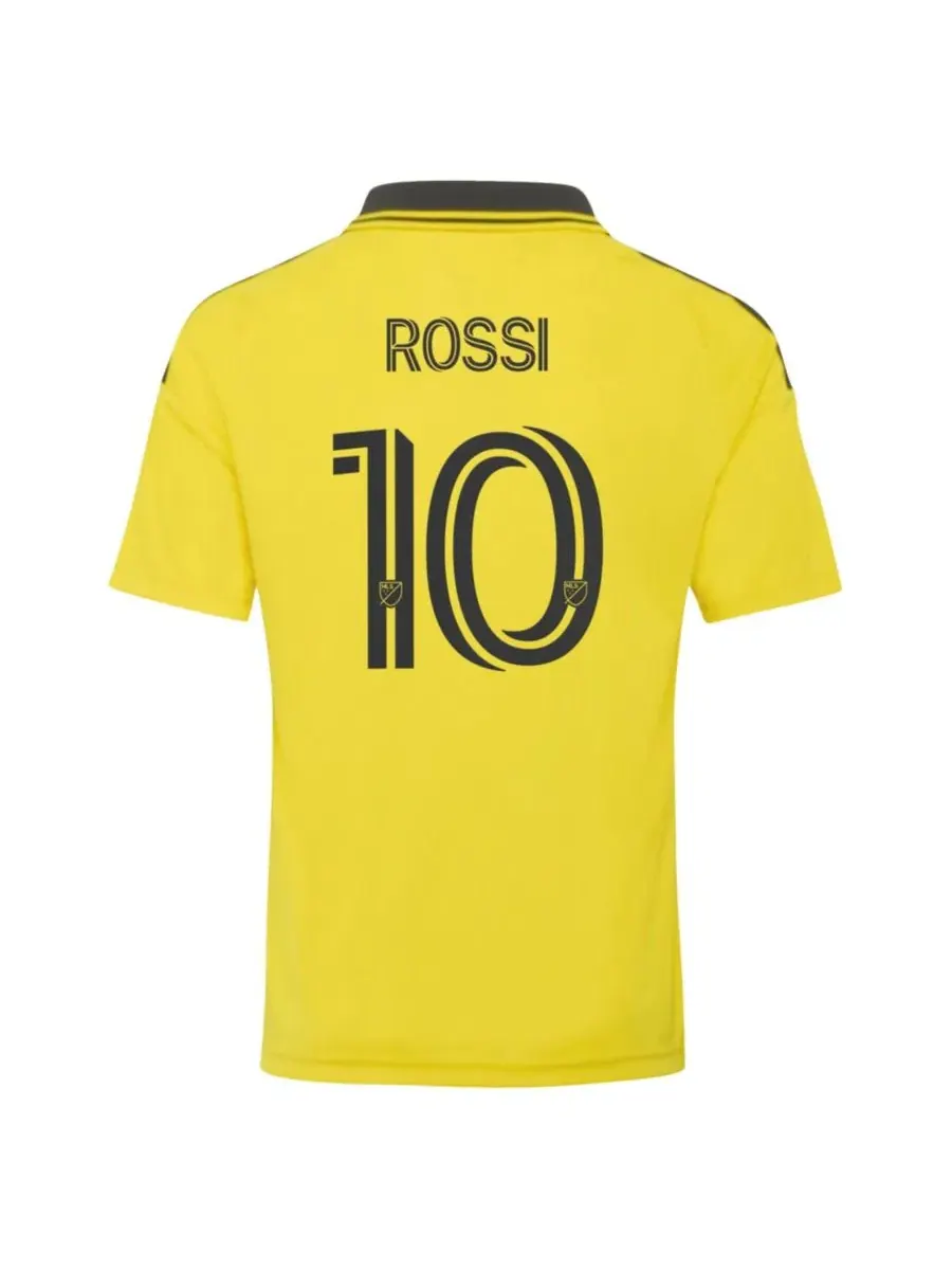 Футболка Diego Rossi Yellow Columbus Crew 2026 The Crafted for Excellence Kit Replica Jersey adidas — изображение 3 из 3