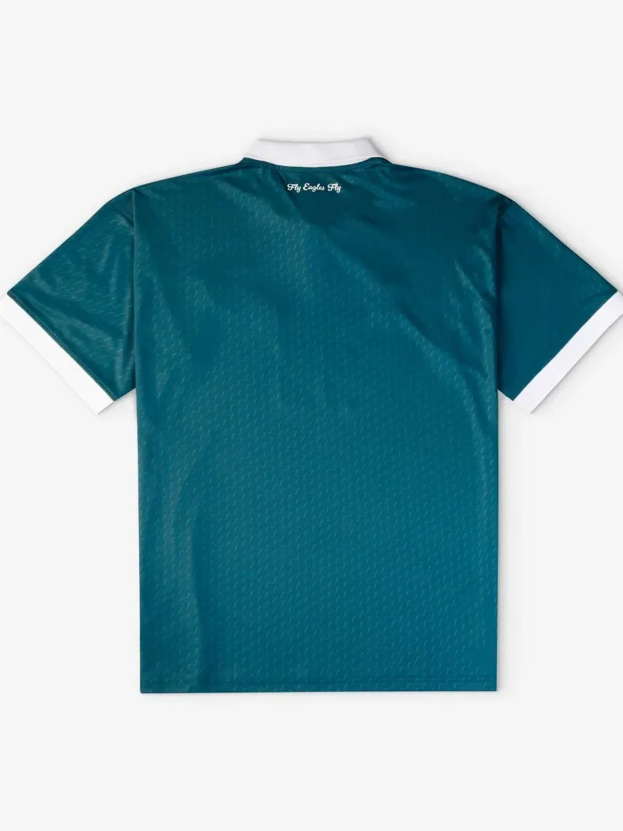 Футболка с воротником Midnight Green Philadelphia Eagles Football x Football Collared Fan Jersey — изображение 2 из 5