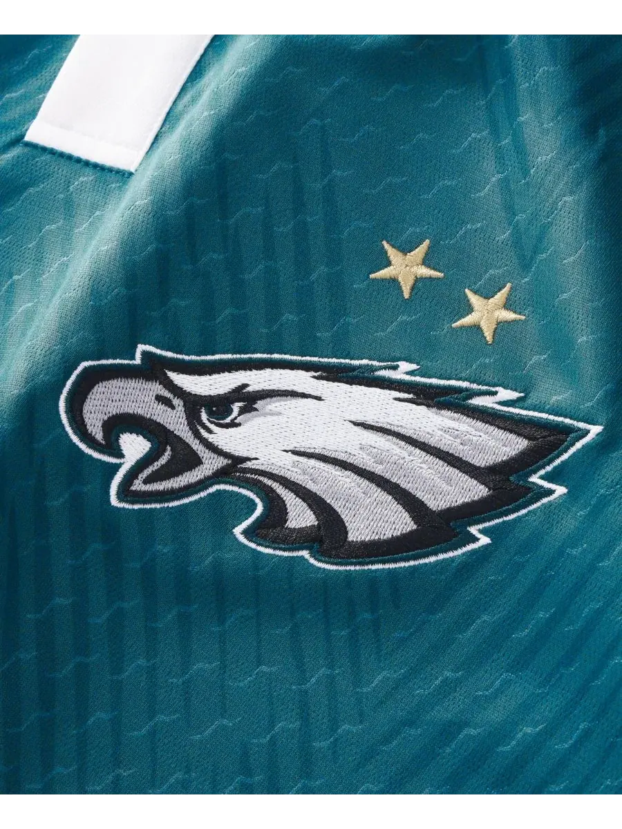 Футболка с воротником Midnight Green Philadelphia Eagles Football x Football Collared Fan Jersey — изображение 4 из 5