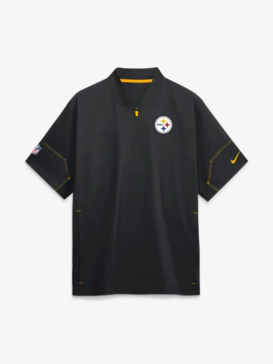 Куртка тренерская с коротким рукавом Pittsburgh Steelers Nike