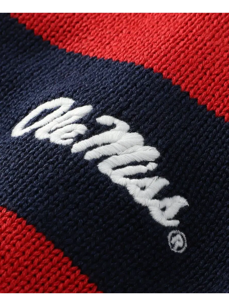 Свитер с вышивкой Ole Miss Rebels Uscape Apparel — изображение 4 из 4, темно-синий