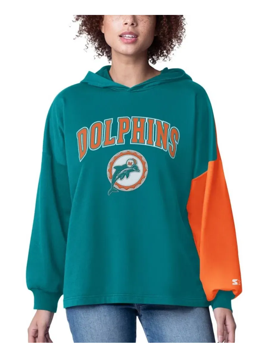 Женское худи с длинным рукавом Power Move Long Sleeve Pullover Starter