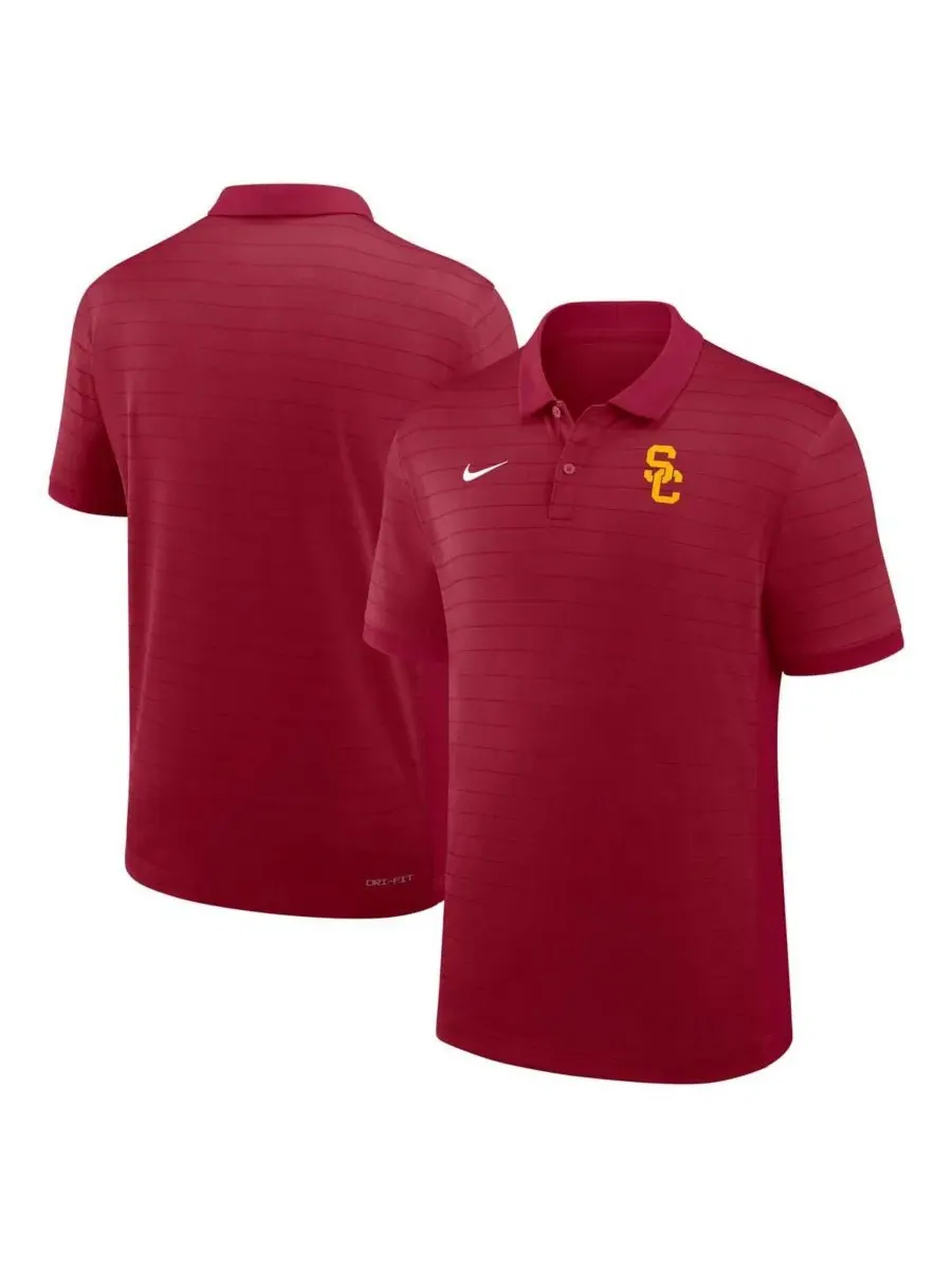Поло-рубашка Nike USC Trojans Victory Stripe