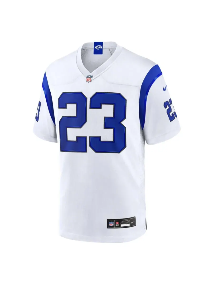 Игровая футболка Kyren Williams Los Angeles Rams Fearsome White Game Jersey Nike — изображение 2 из 3, белый