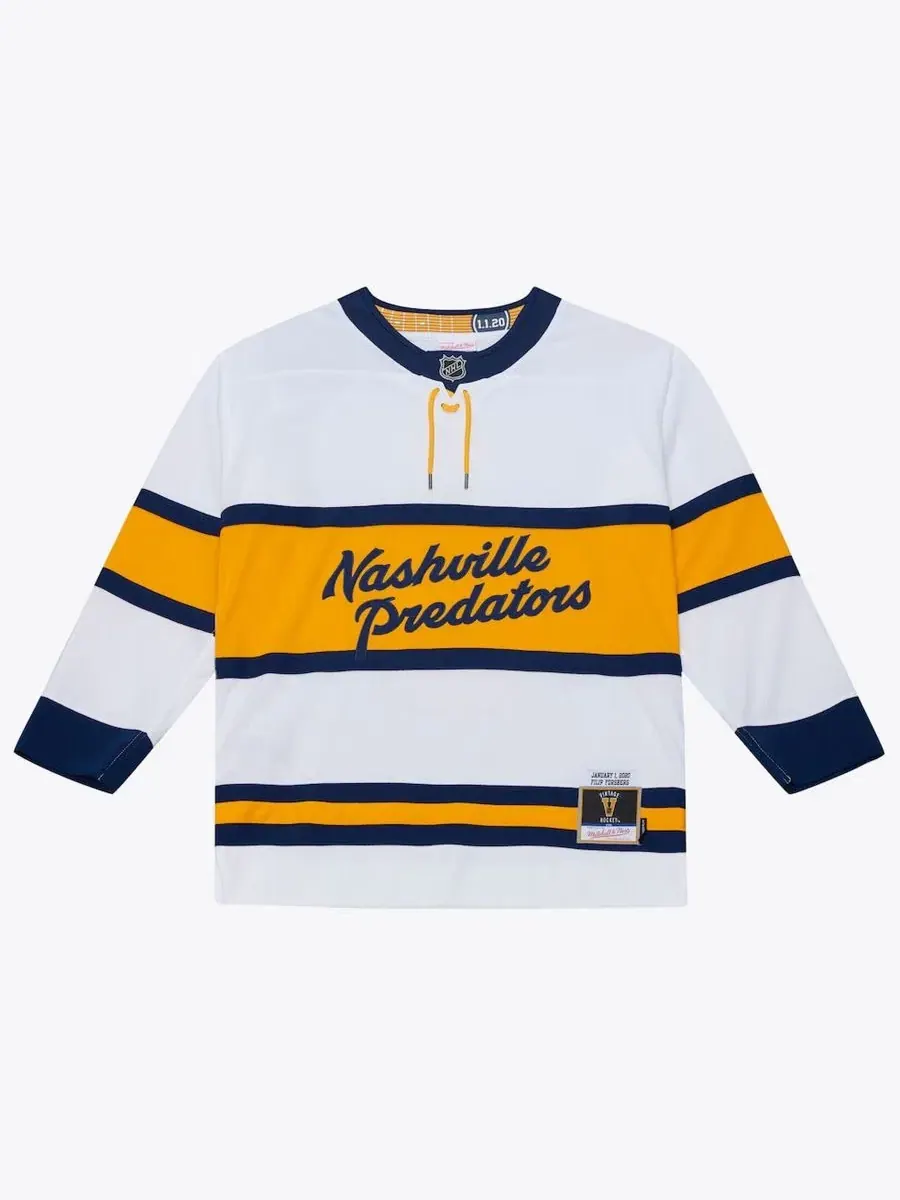 Хоккейный джерси с длинным рукавом Filip Forsberg 2020 Power Play Mitchell & Ness