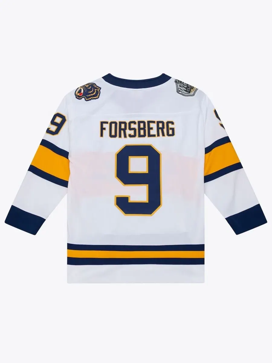 Хоккейный джерси с длинным рукавом Filip Forsberg 2020 Power Play Mitchell & Ness — изображение 2 из 2, белый золотистый