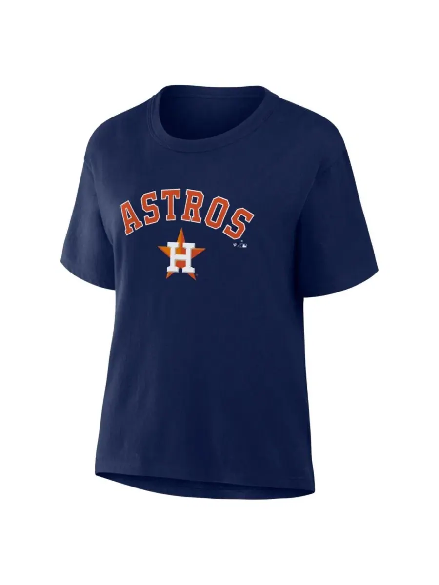 Футболка с принтом Lockup Legacy Houston Astros Fanatics — изображение 2 из 3, темно-синий