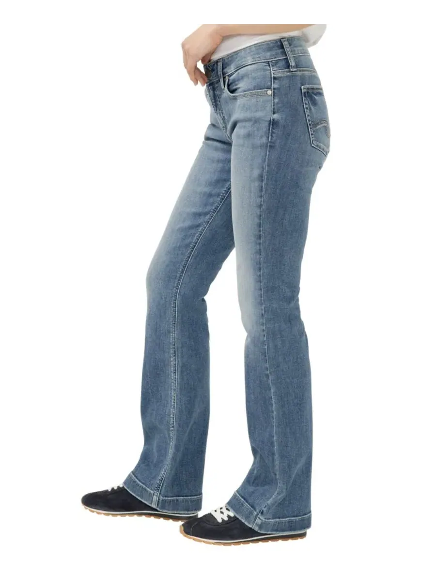 Джинсы женские клеш с завышенной талией Elyse Silver Jeans Co., Saturday Morning — изображение 2 из 5