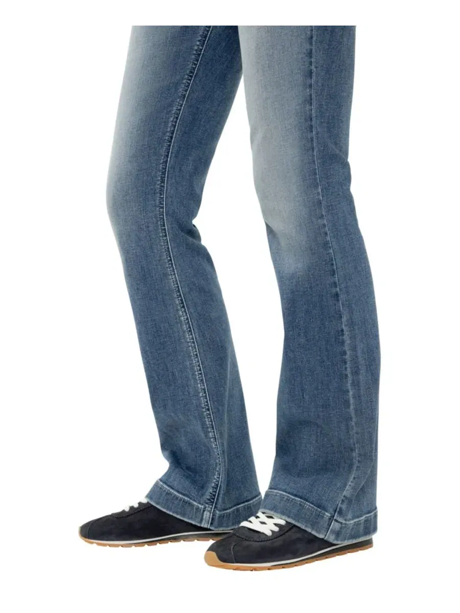 Джинсы женские клеш с завышенной талией Elyse Silver Jeans Co., Saturday Morning — изображение 3 из 5