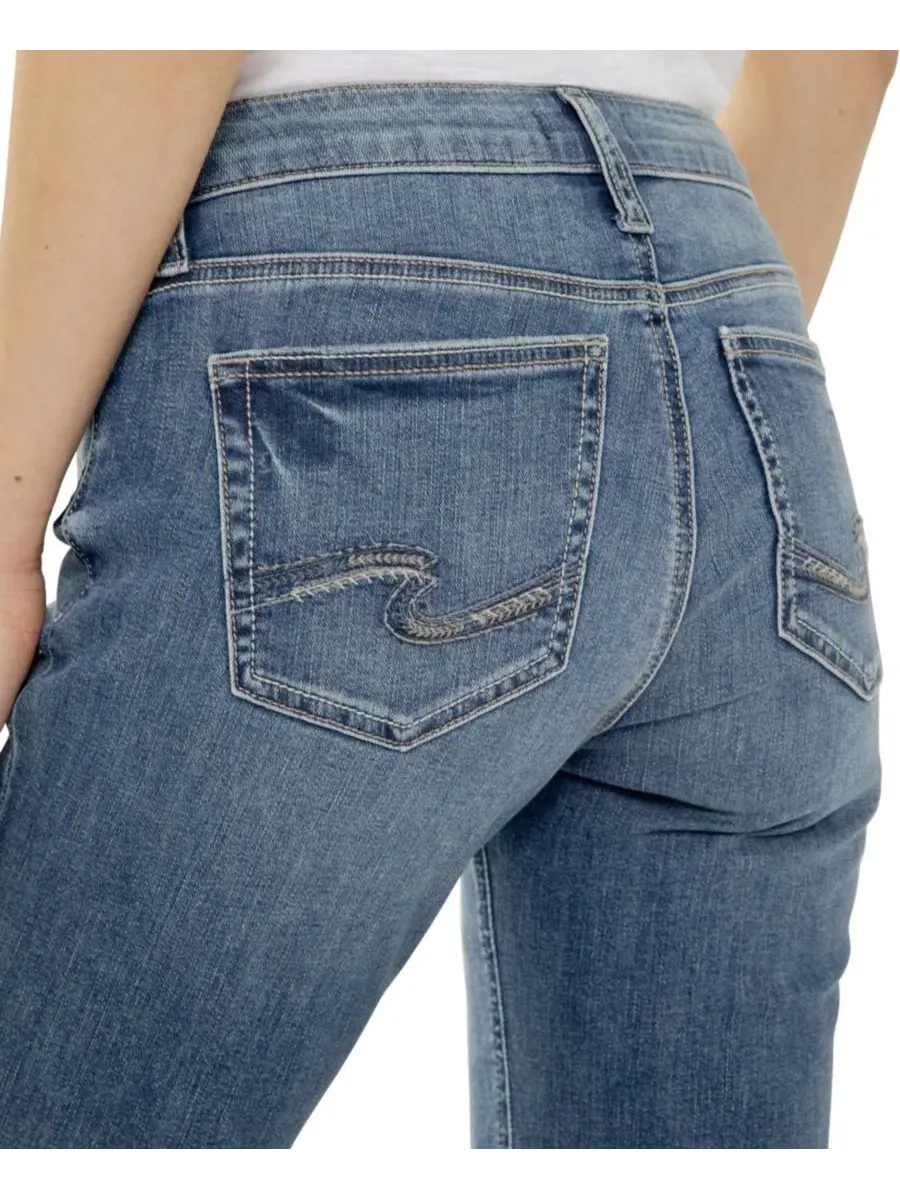 Джинсы женские клеш с завышенной талией Elyse Silver Jeans Co., Saturday Morning — изображение 4 из 5