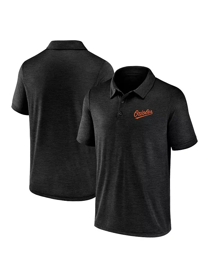 Мужская поло Baltimore Orioles Unstoppable черного цвета Fanatics