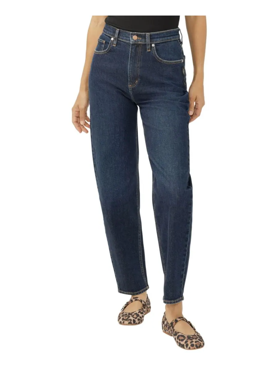 Женские джинсы с высокой посадкой и зауженными штанинами Silver Jeans Co, Woolwich