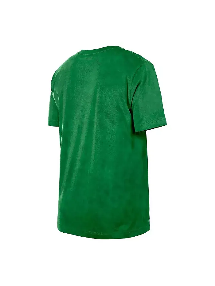 Мужская футболка Kelly Green Boston Celtics Throwback Vintage Boxy Mineral Wash New Era — изображение 3 из 3