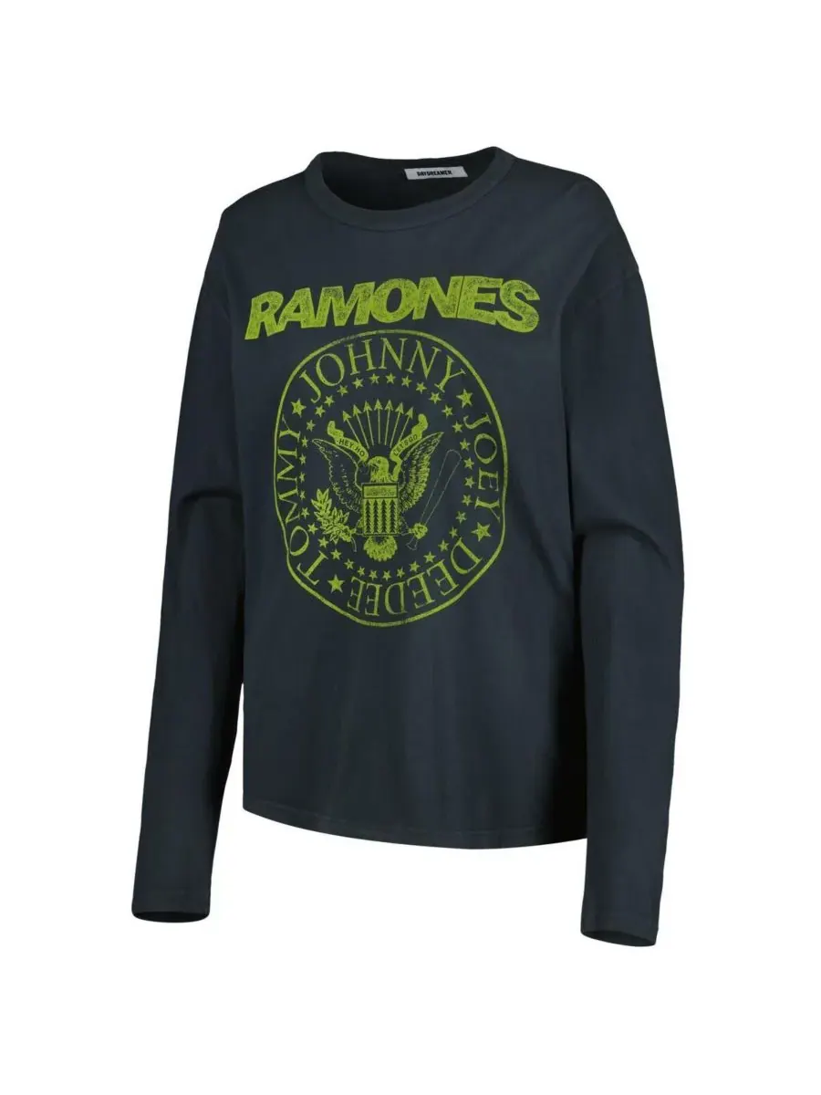 Daydreamer Женская черная футболка с длинным рукавом The Ramones — изображение 3 из 3, черный