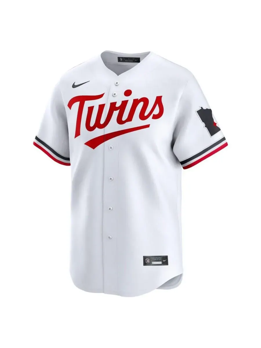 Nike Мужская белая домашняя футболка Minnesota Twins (лимитированная серия) — изображение 2 из 3, белый