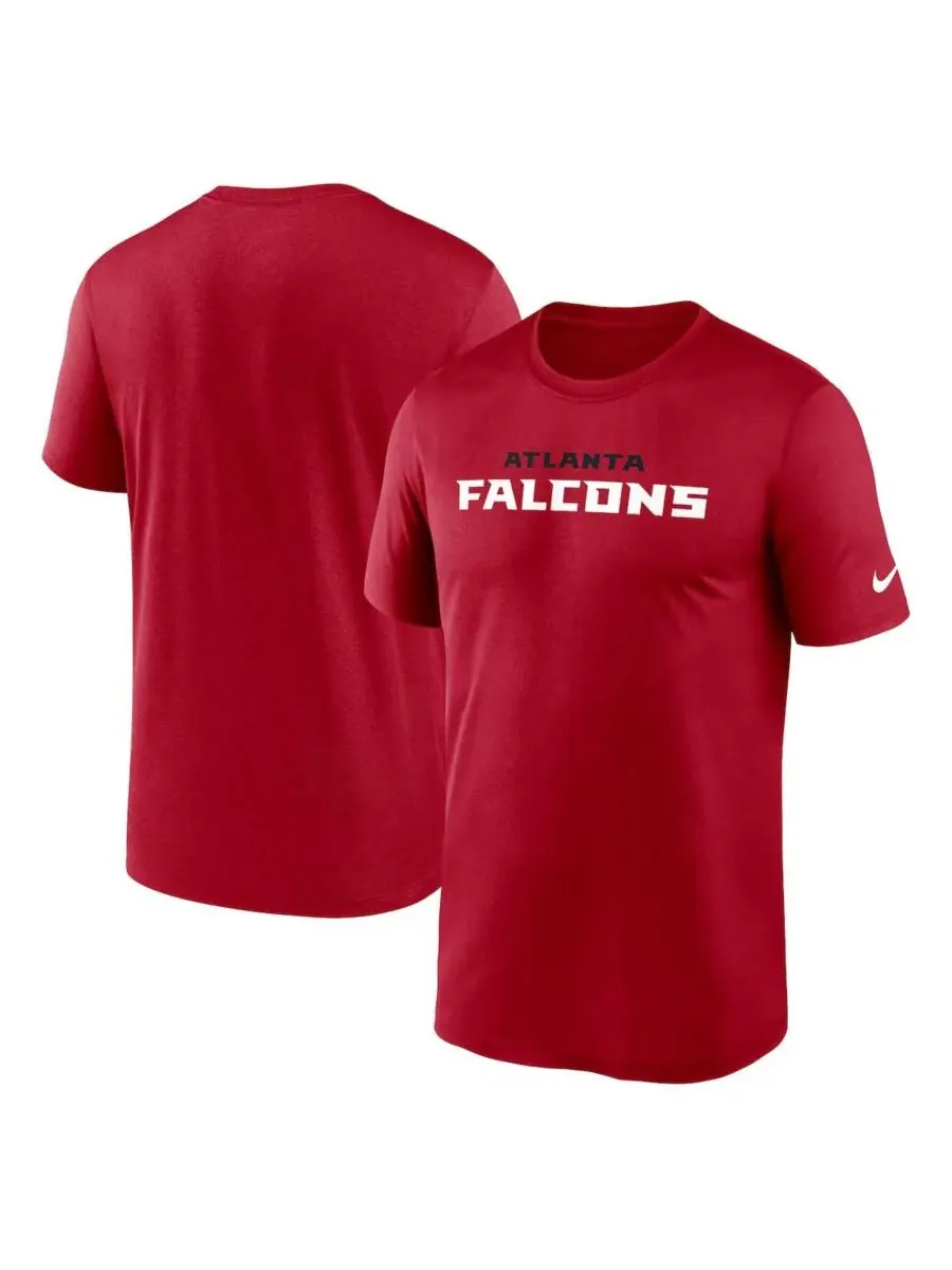 Мужская футболка Atlanta Falcons Primetime Legend Performance с логотипом команды Nike