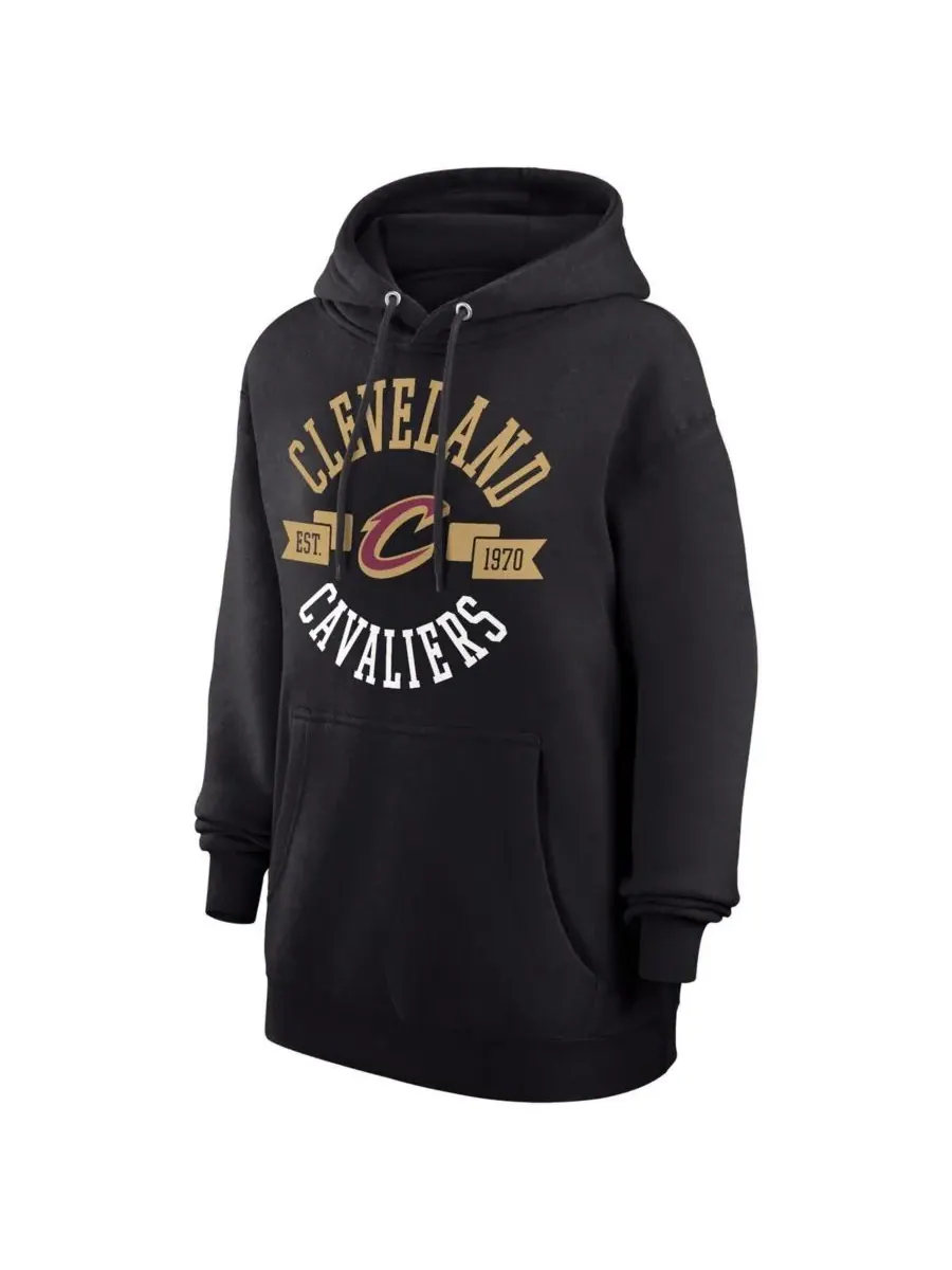 G-III 4Her by Carl Banks Женская черная толстовка с капюшоном Cleveland Cavaliers City Pullover — изображение 2 из 3, черный