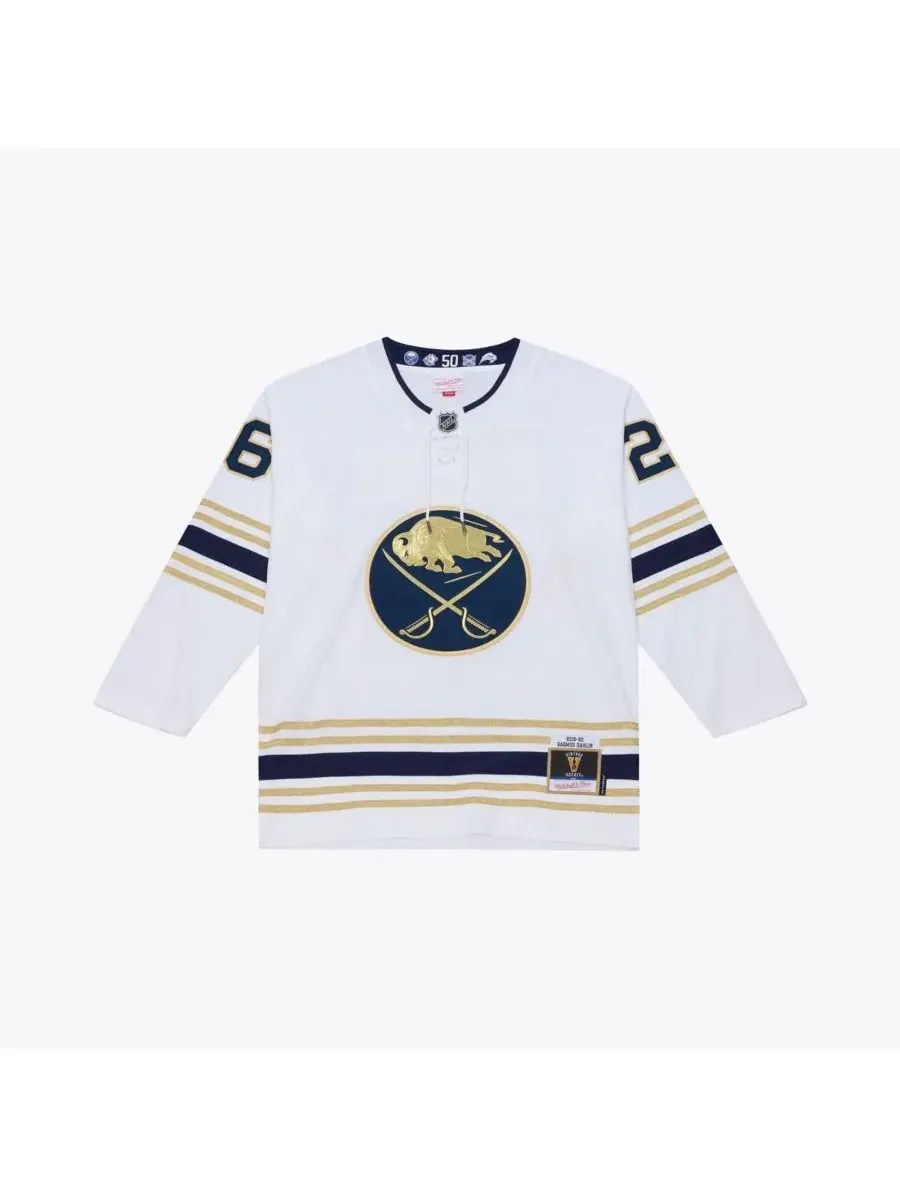Джерси хоккейное с длинным рукавом Rasmus Dahlin 2019 Power Play Mitchell & Ness