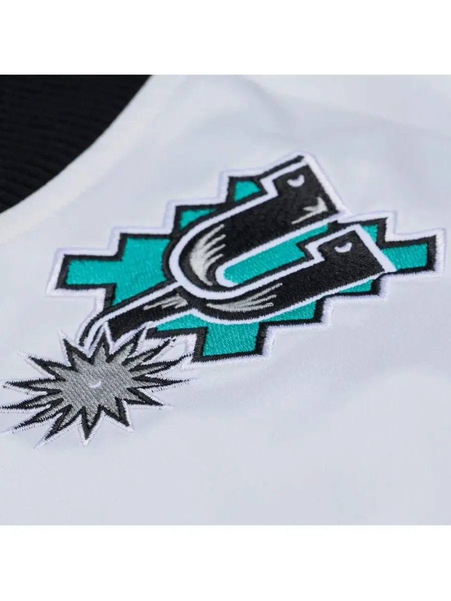 Куртка-бомбер Mitchell & Ness Hardwood Classics Head Coach — изображение 4 из 5, черный