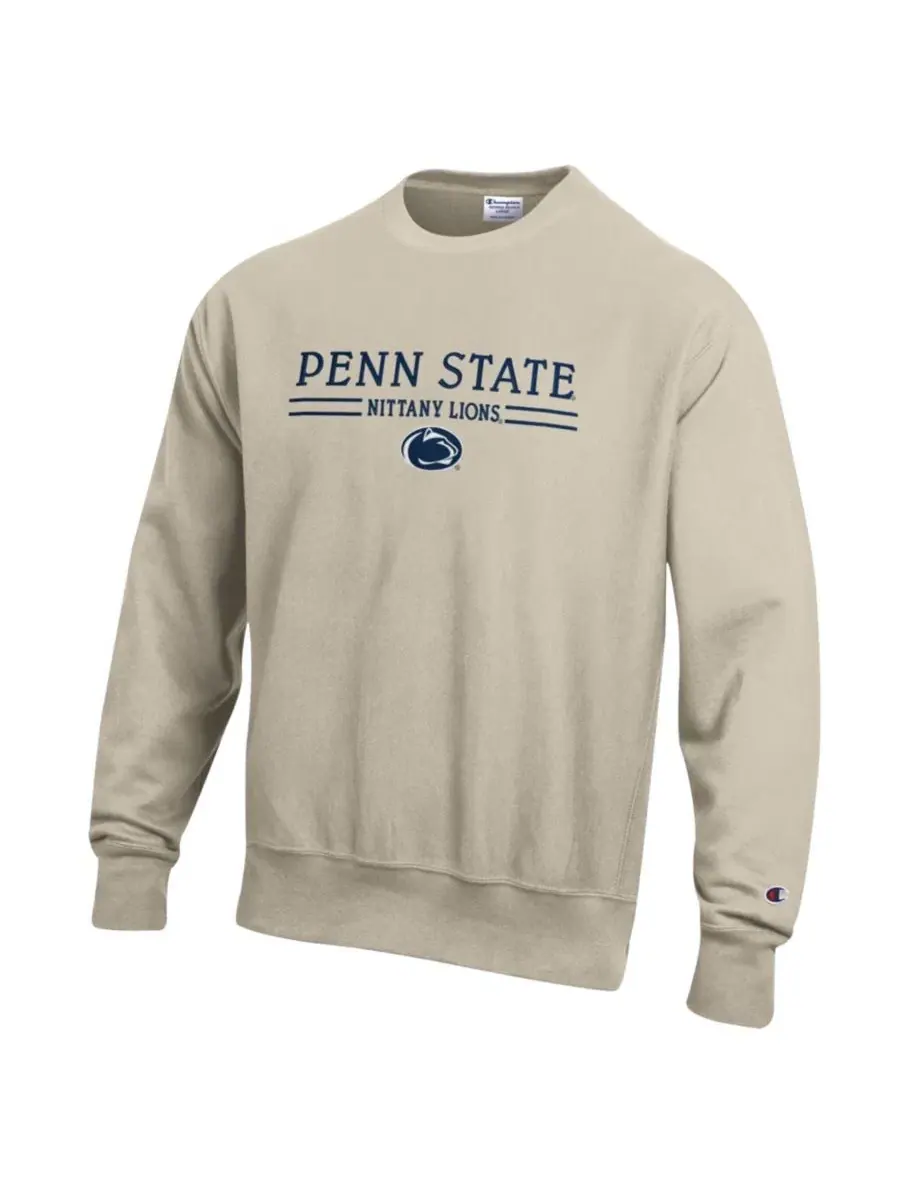Свитшот Penn State Nittany Lions Reverse Weave Champion — изображение 3 из 3, овсяный
